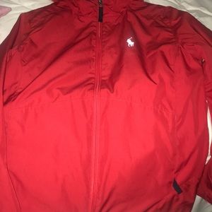 Red Polo Windbreaker